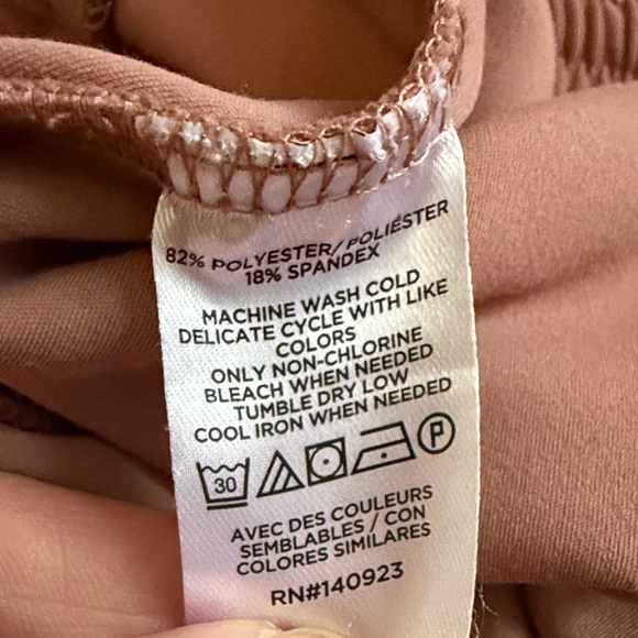 LOFT Casual Dusty Pink High Waist Cropped Jogger Pants - Picture 8 of 10